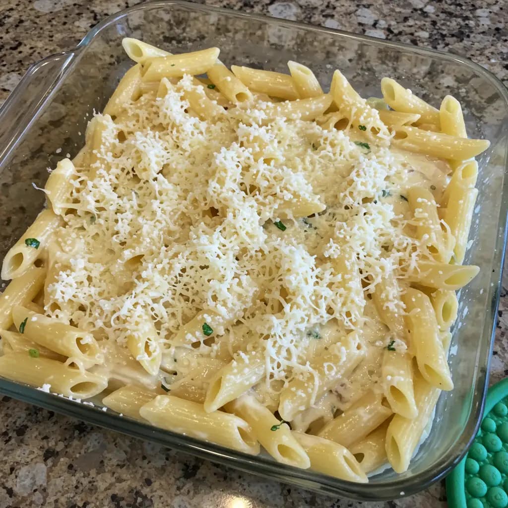 Receita de Penne Cremoso com Ervas