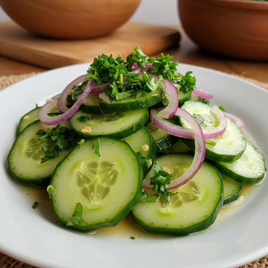Receita de Pepino agridoce