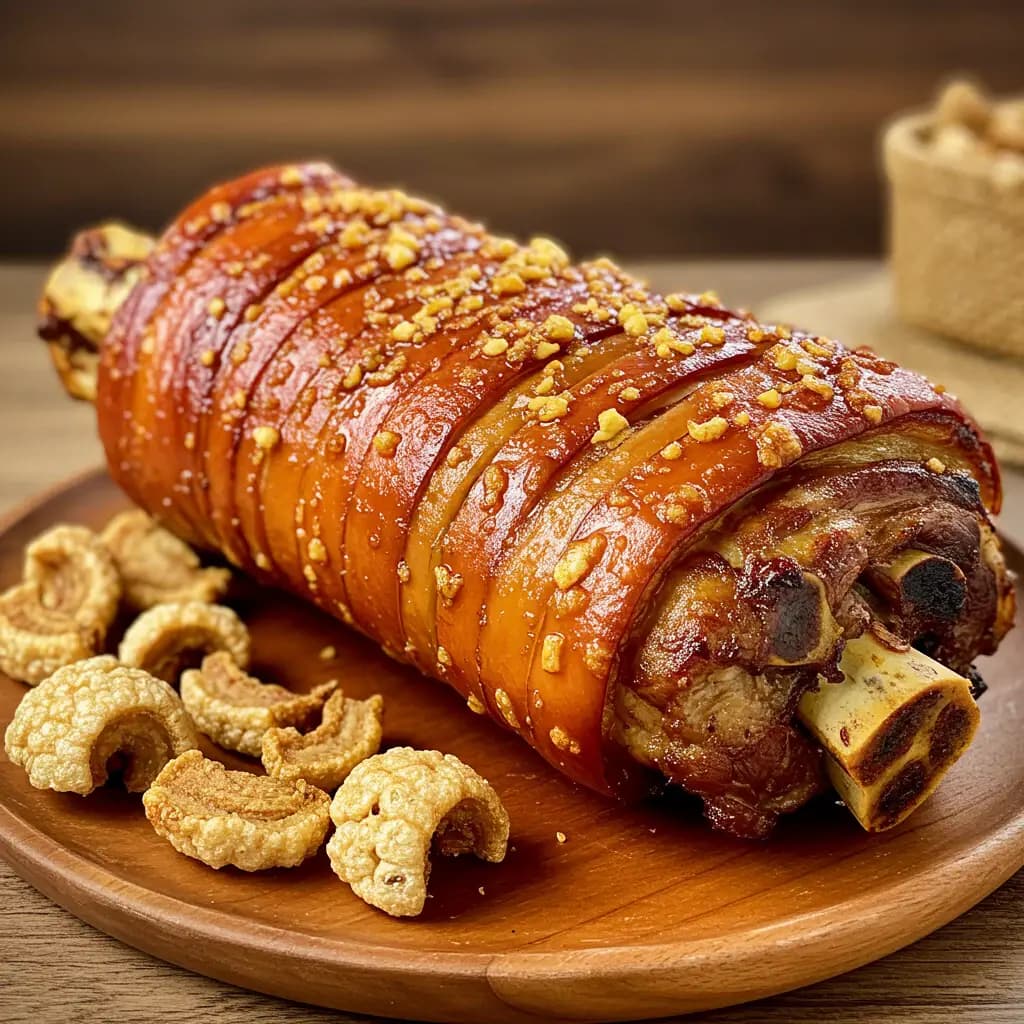 Receita de Pernil à pururuca