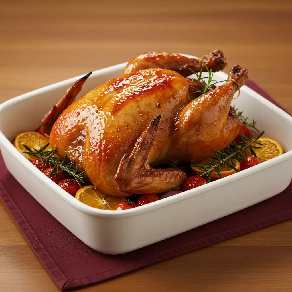 Receita de Peru de Natal Assado