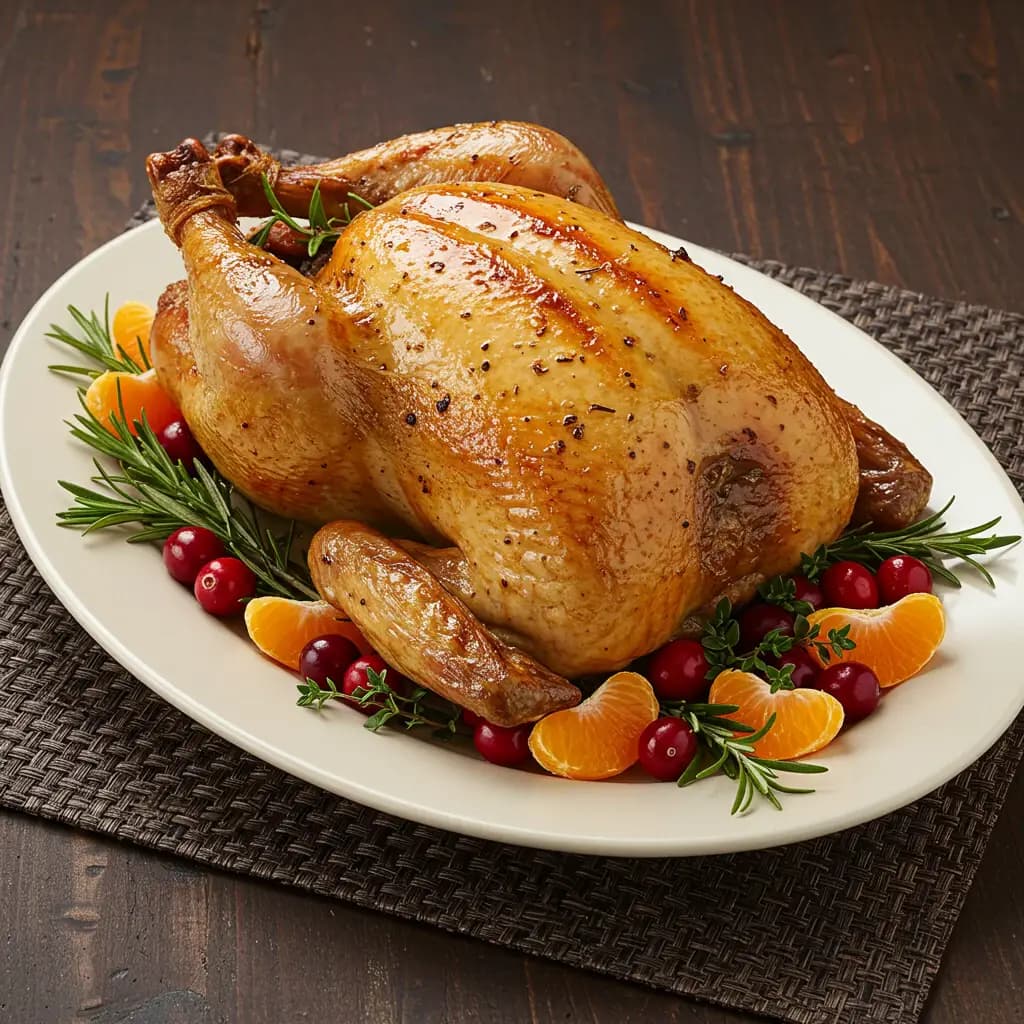 Receita de Peru de Natal Suculento
