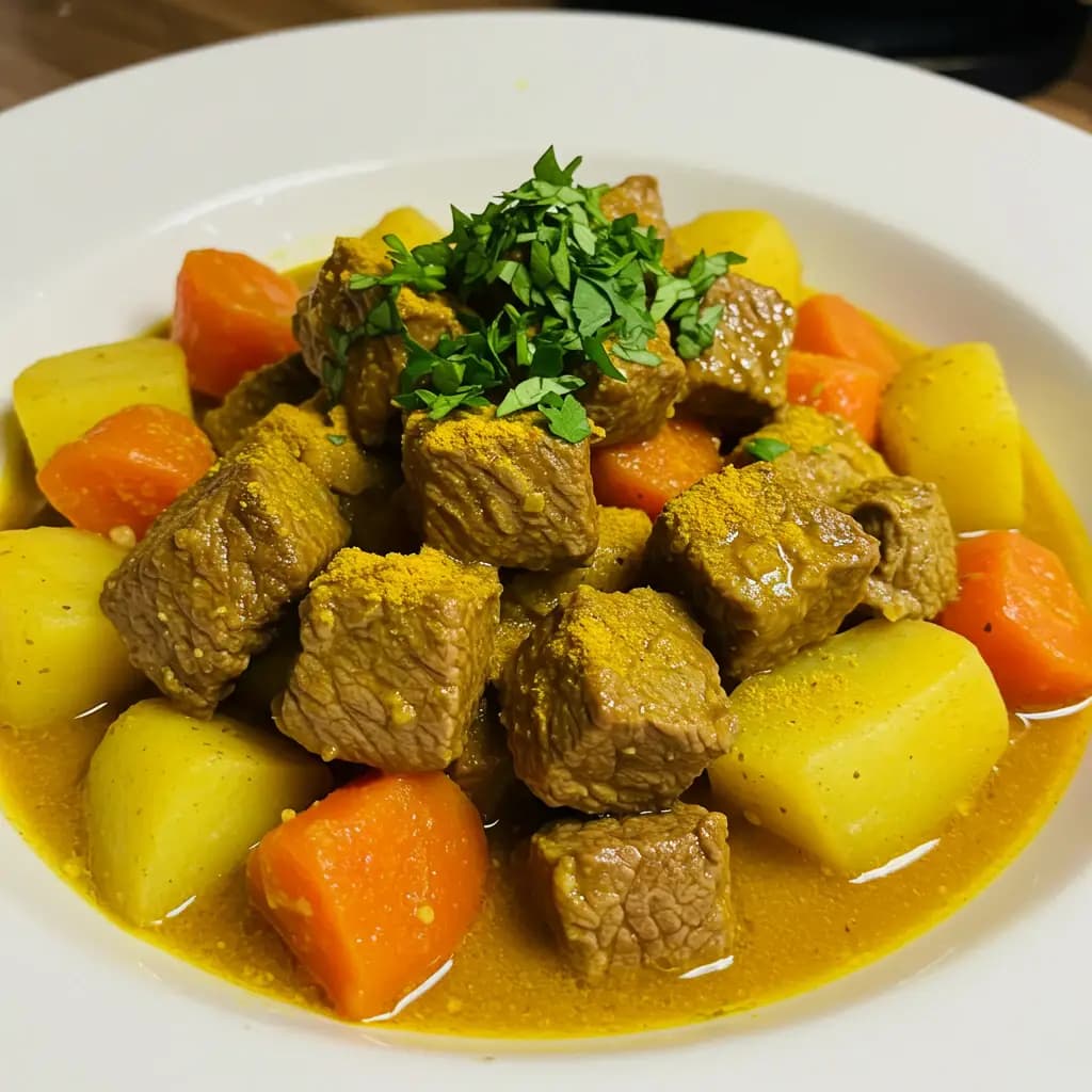 Receita de Picadinho Indiano