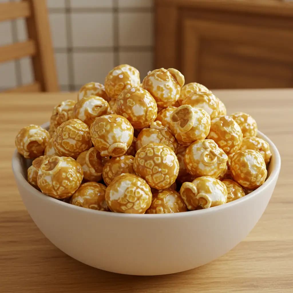 Receita de Pipoca doce
