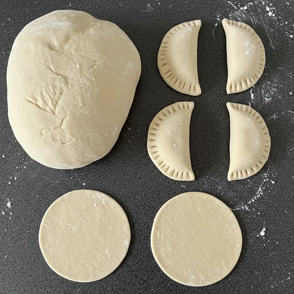 Receita de Piroguis de Bacalhau