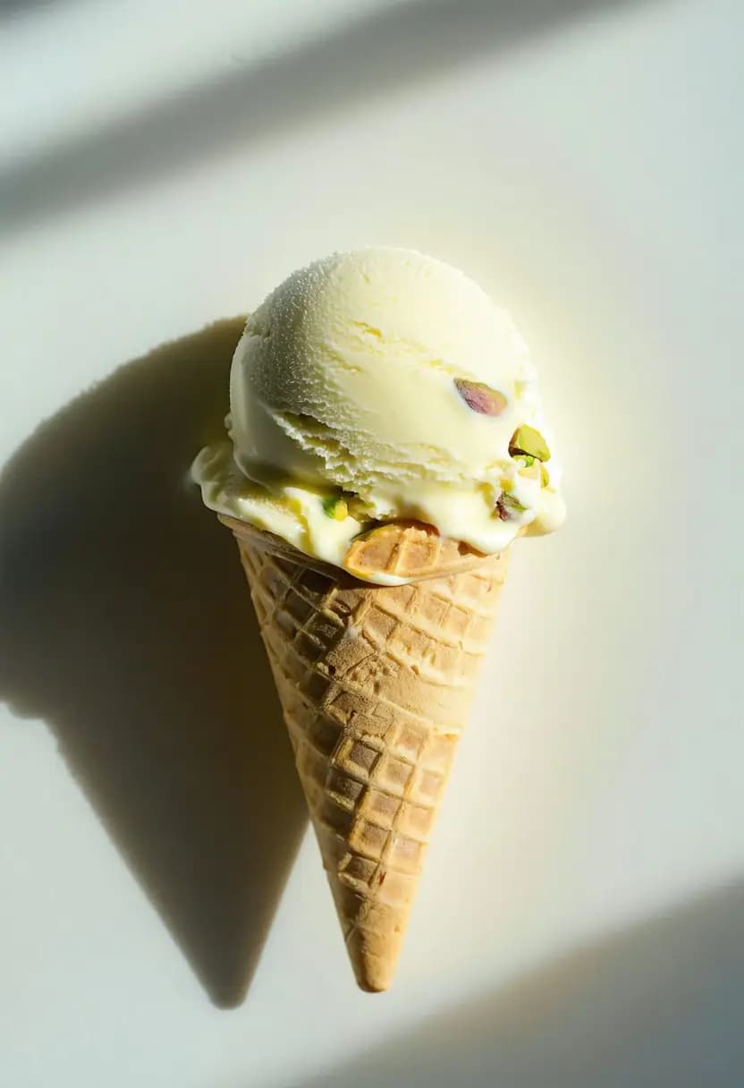 Receita de Sorvete de Pistache