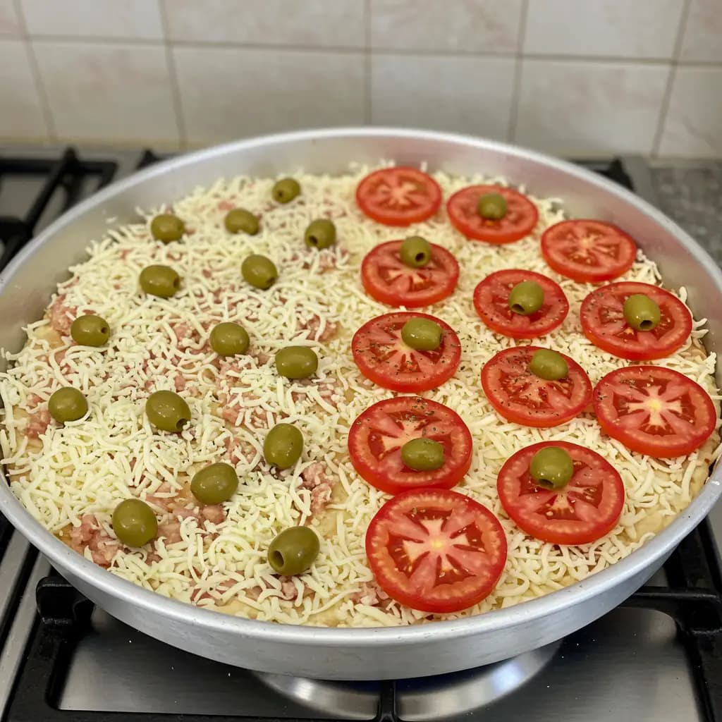 Receita de Pizza Caseira