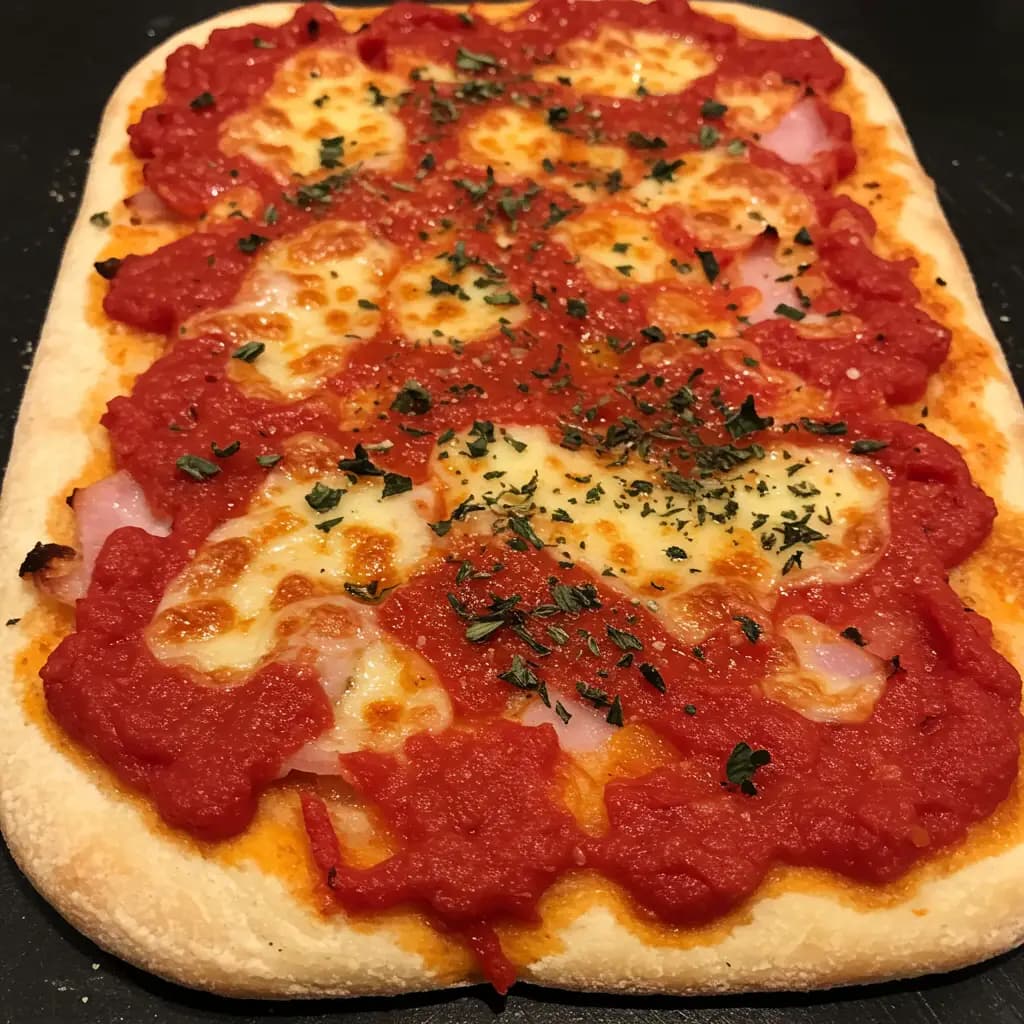 Receita de Pizza Caseira de Pão