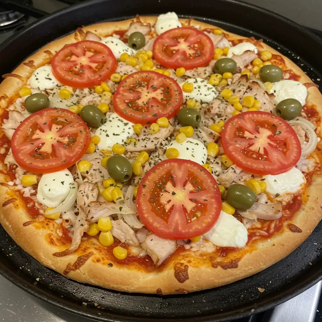 Receita de Pizza Caseira Fácil