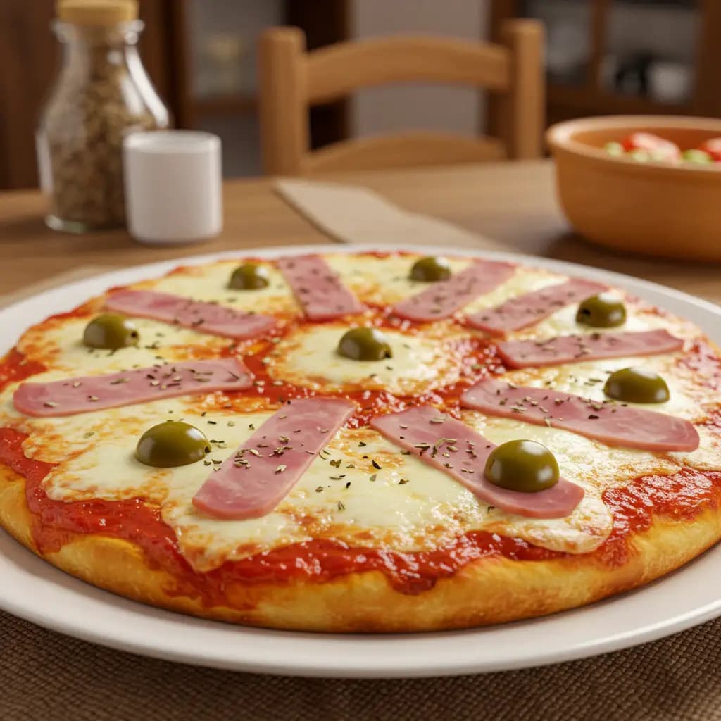 Receita de Pizza caseira