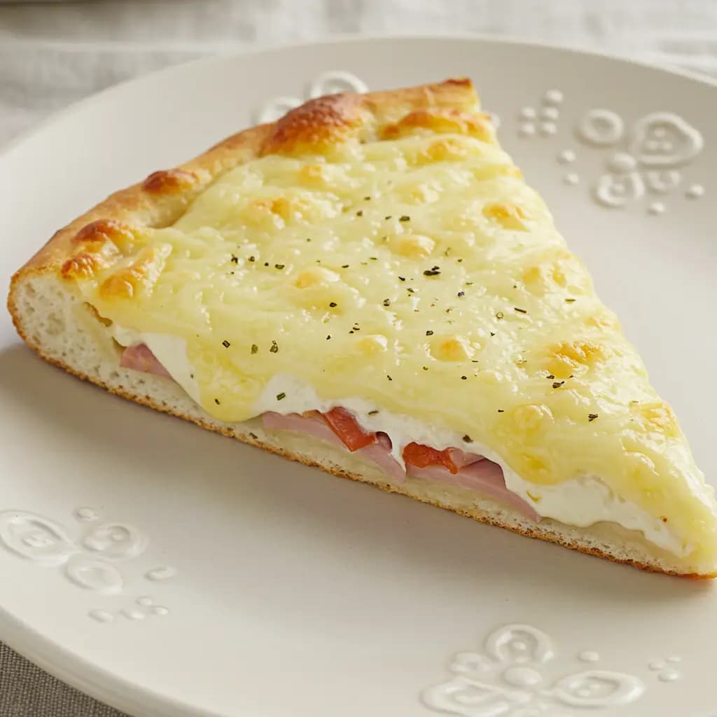 Receita de Pizza Cremosa Rápida