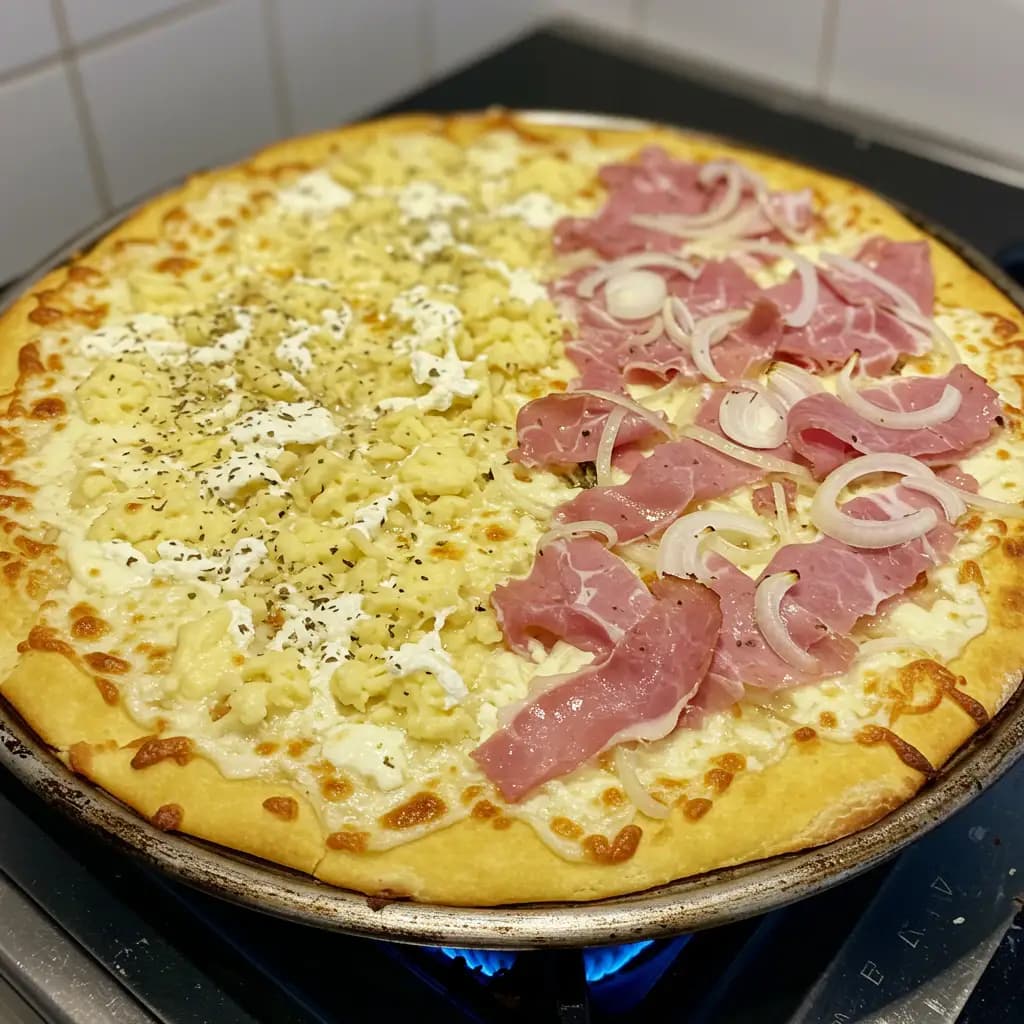 Receita de Pizza de Aipim