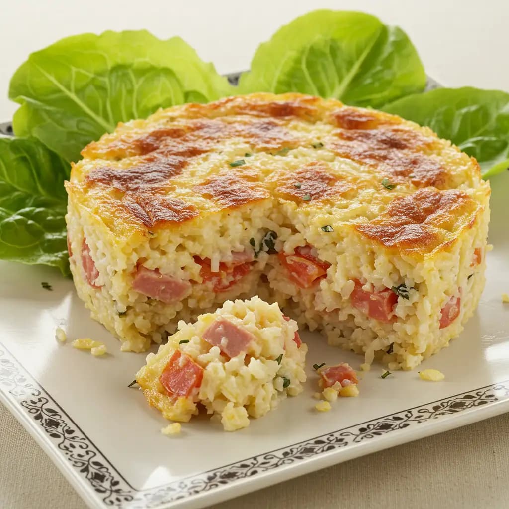 Receita de Pizza de Arroz