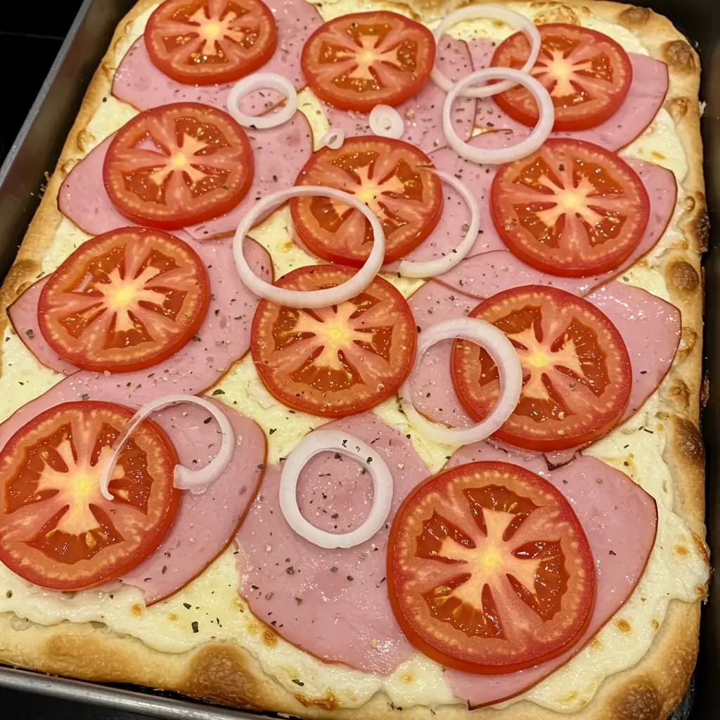 Receita de Pizza de Arroz