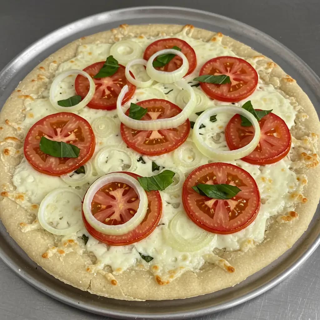 Receita de Pizza de Arroz