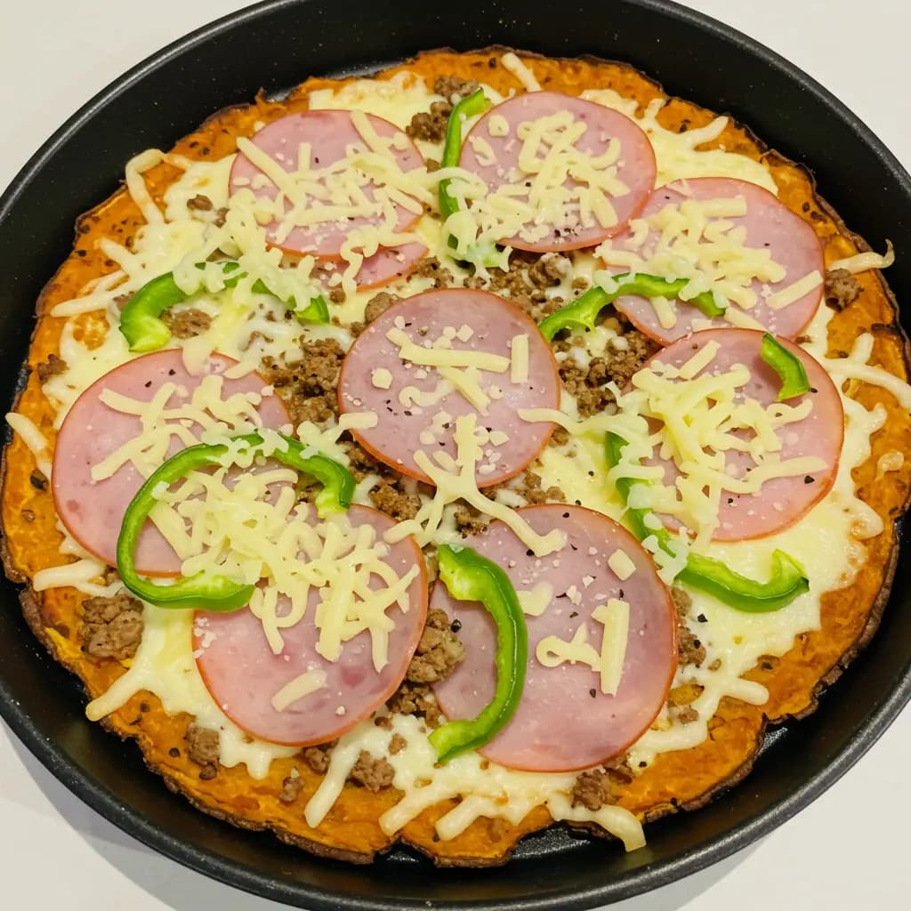 Receita de Pizza de Batata-Doce