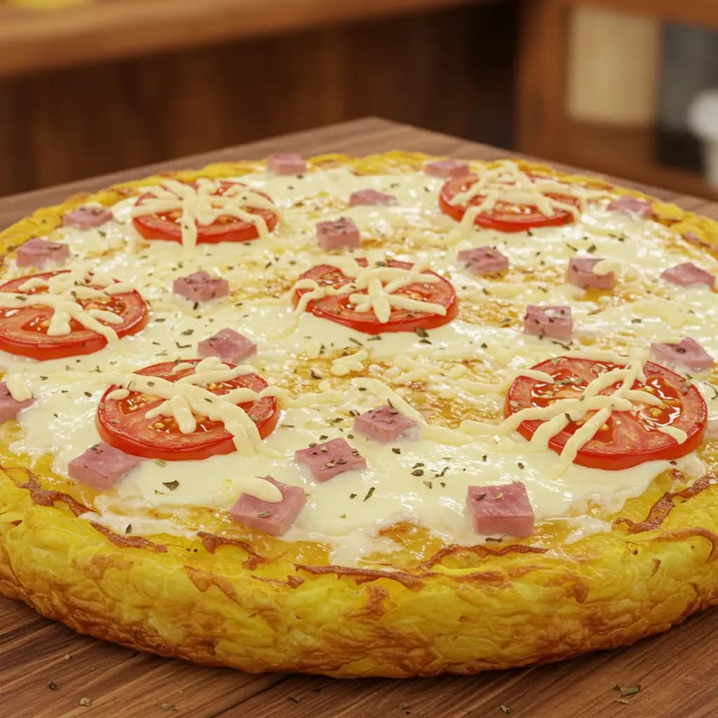 Receita de Pizza de batata