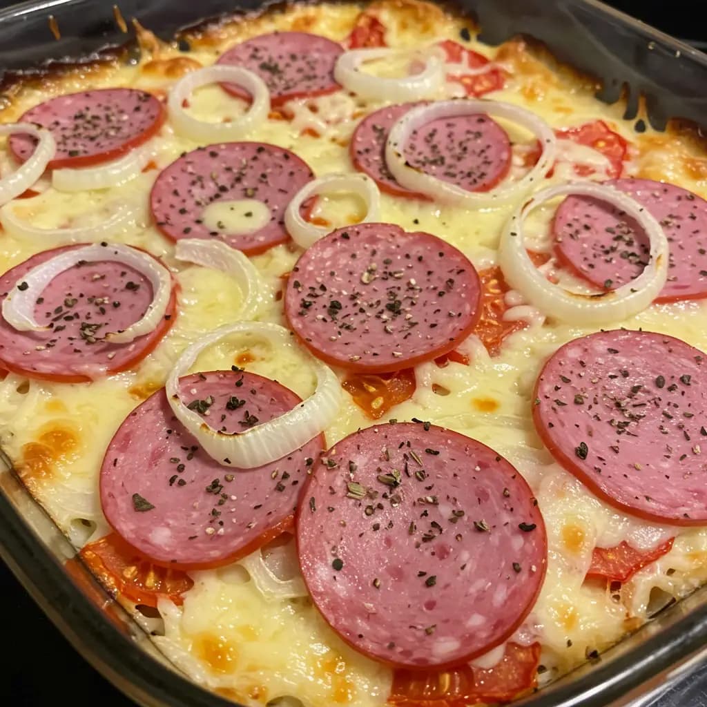Receita de Pizza de Batata Palito