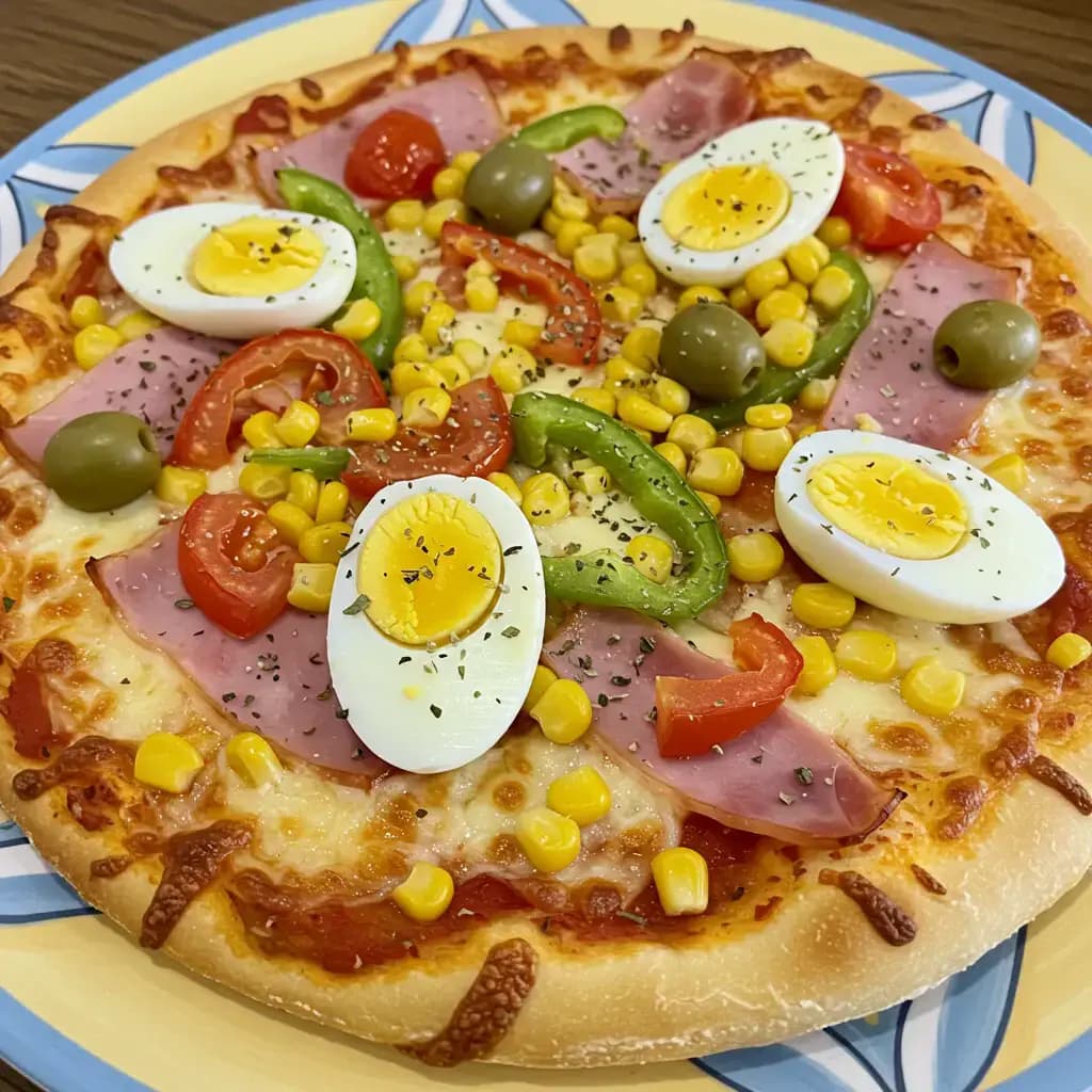 Receita de Pizza de Frigideira