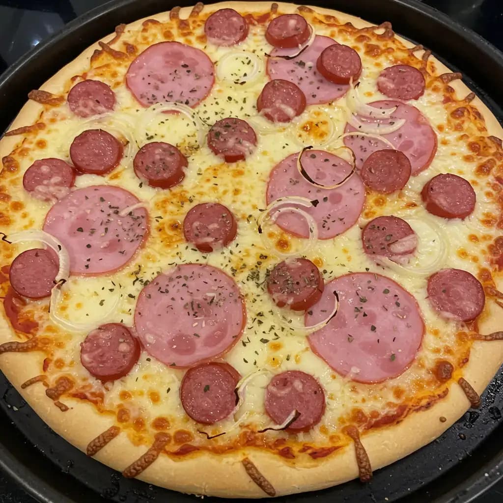 Receita de Pizza de Iogurte