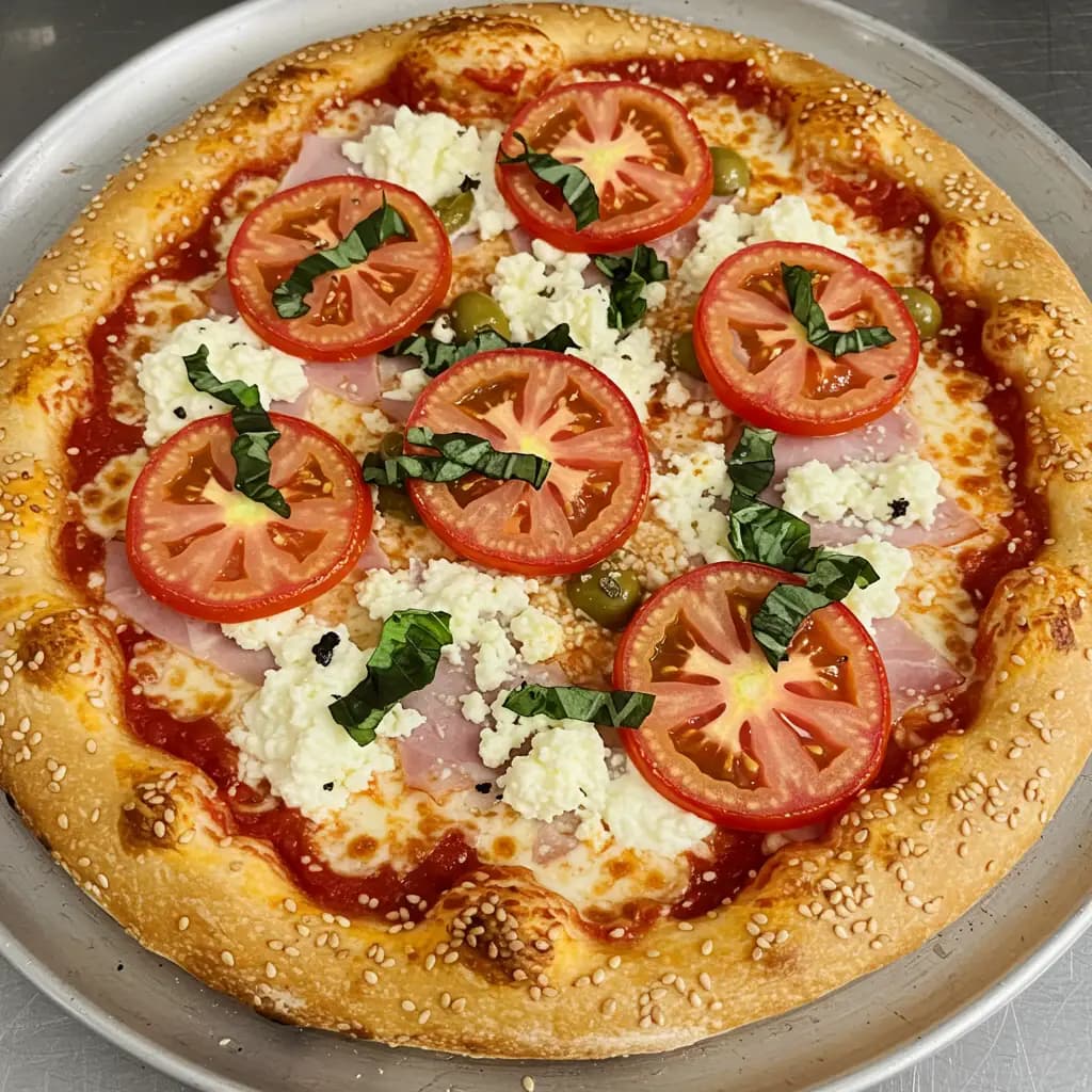Receita de Pizza de Massa Crocante