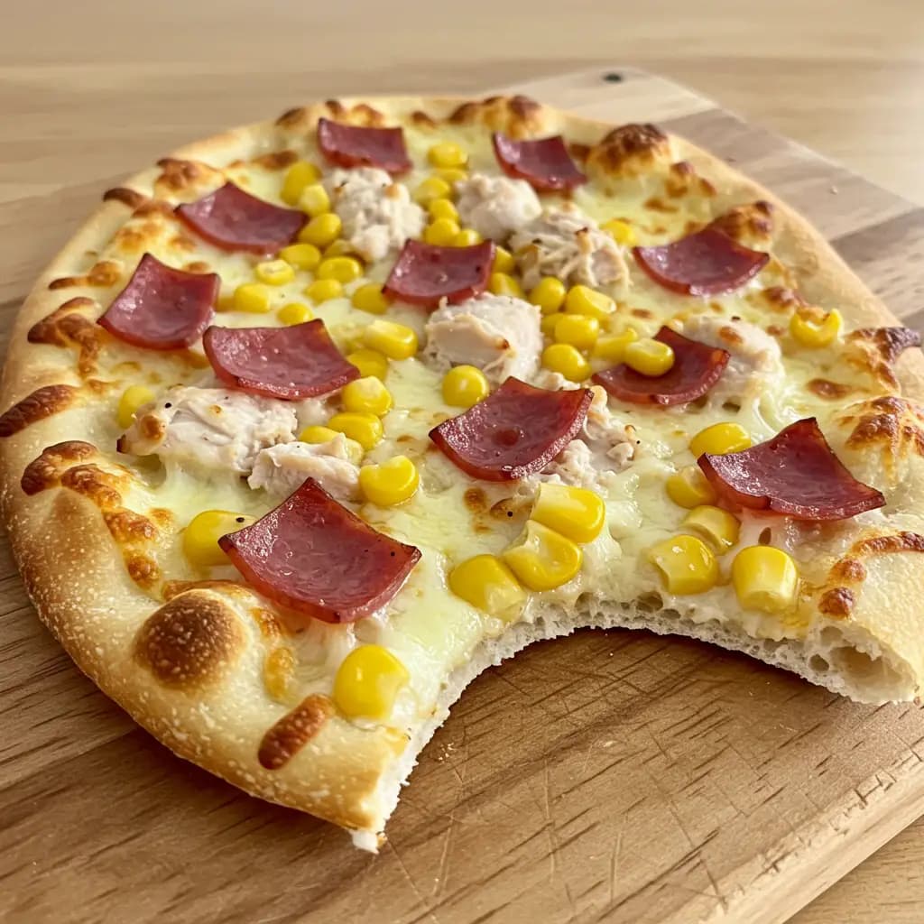 Receita de Pizza de Micro-ondas