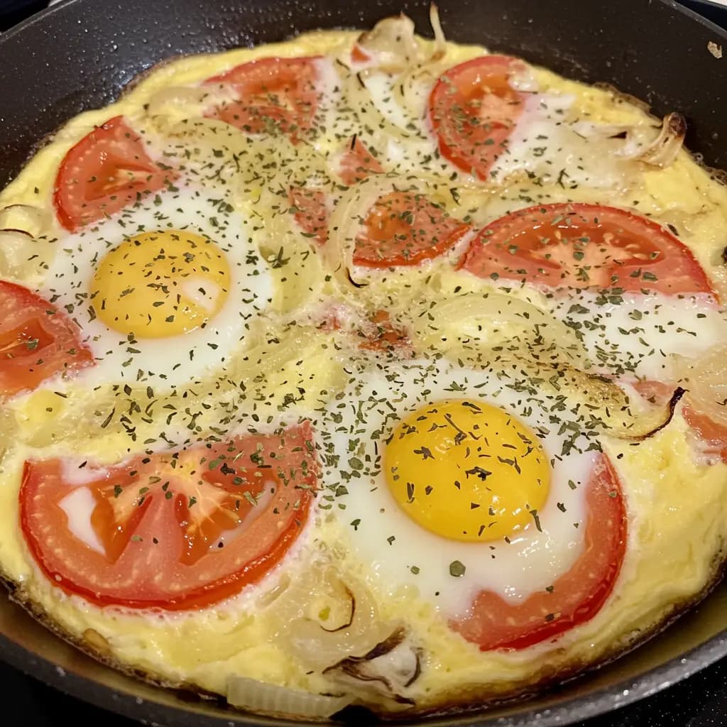 Receita de Pizza de Ovos