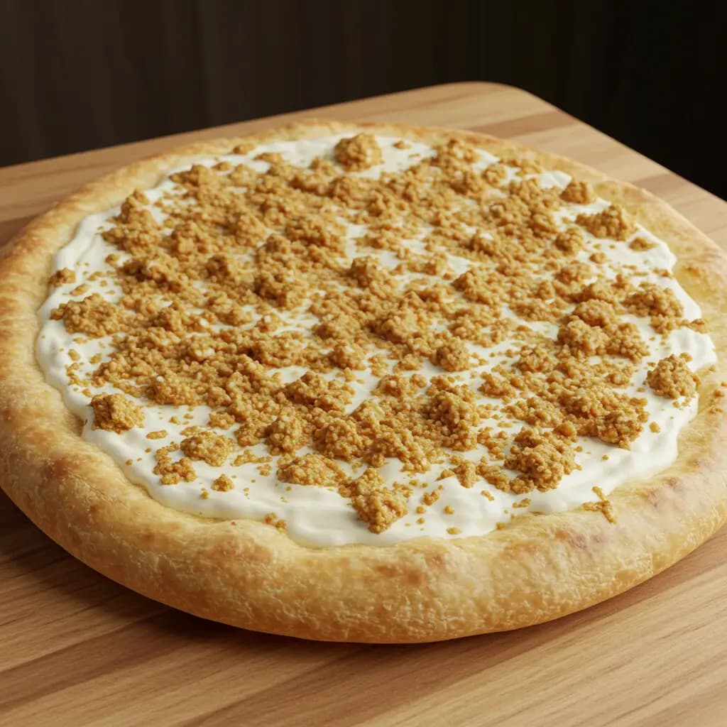 Receita de Pizza de Paçoca Cremosa