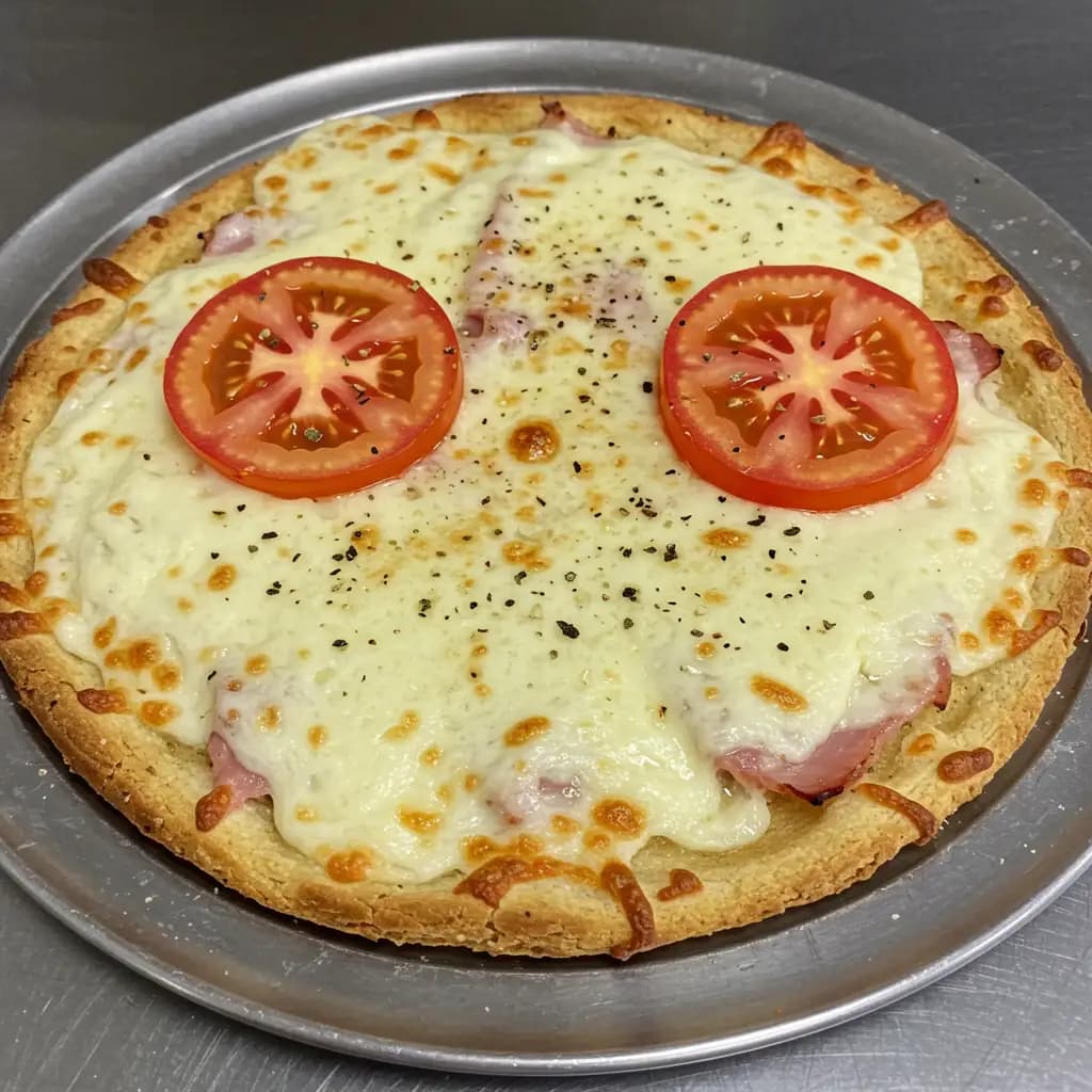 Receita de Pizza de Pão Caseira