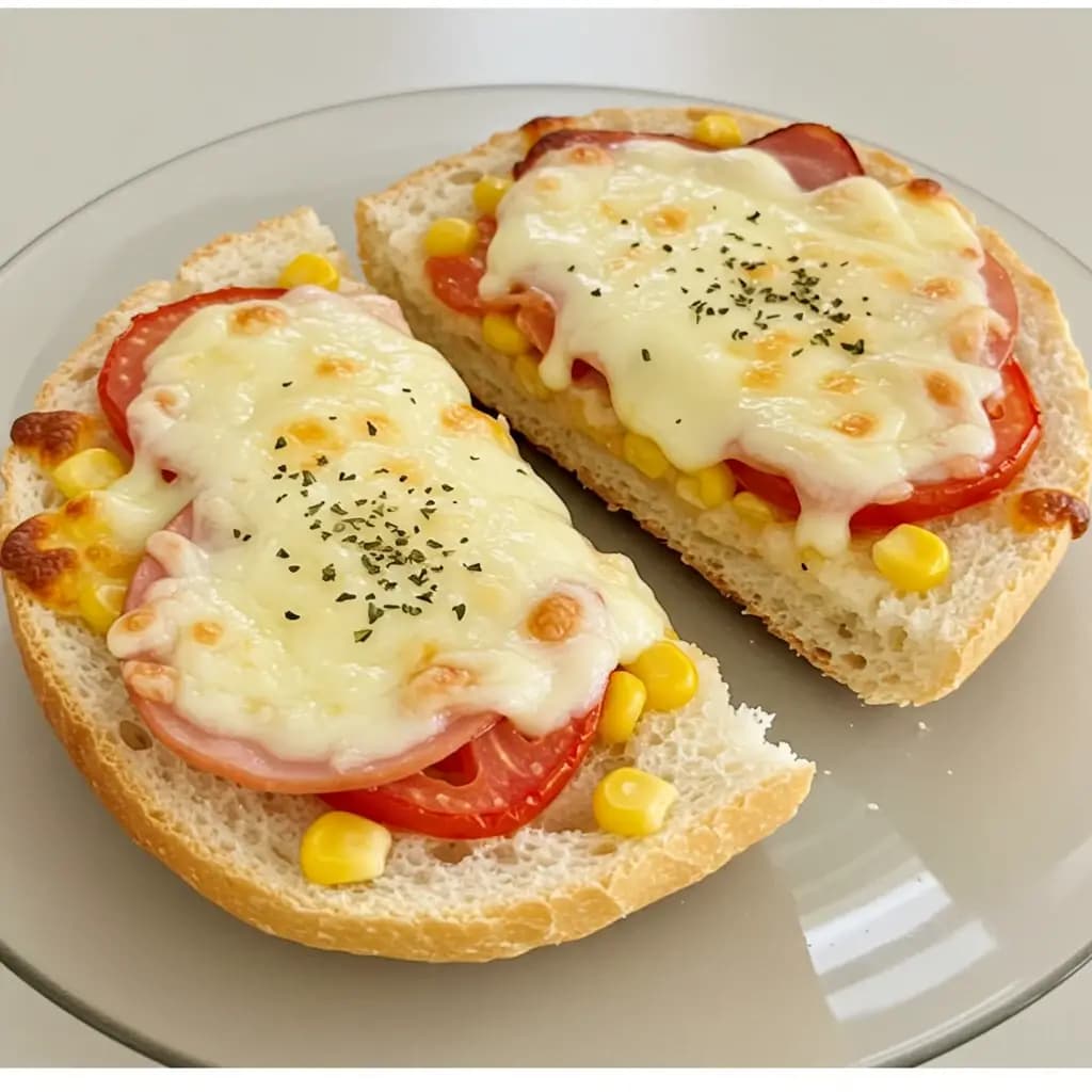 Receita de Pizza de Pão Francês