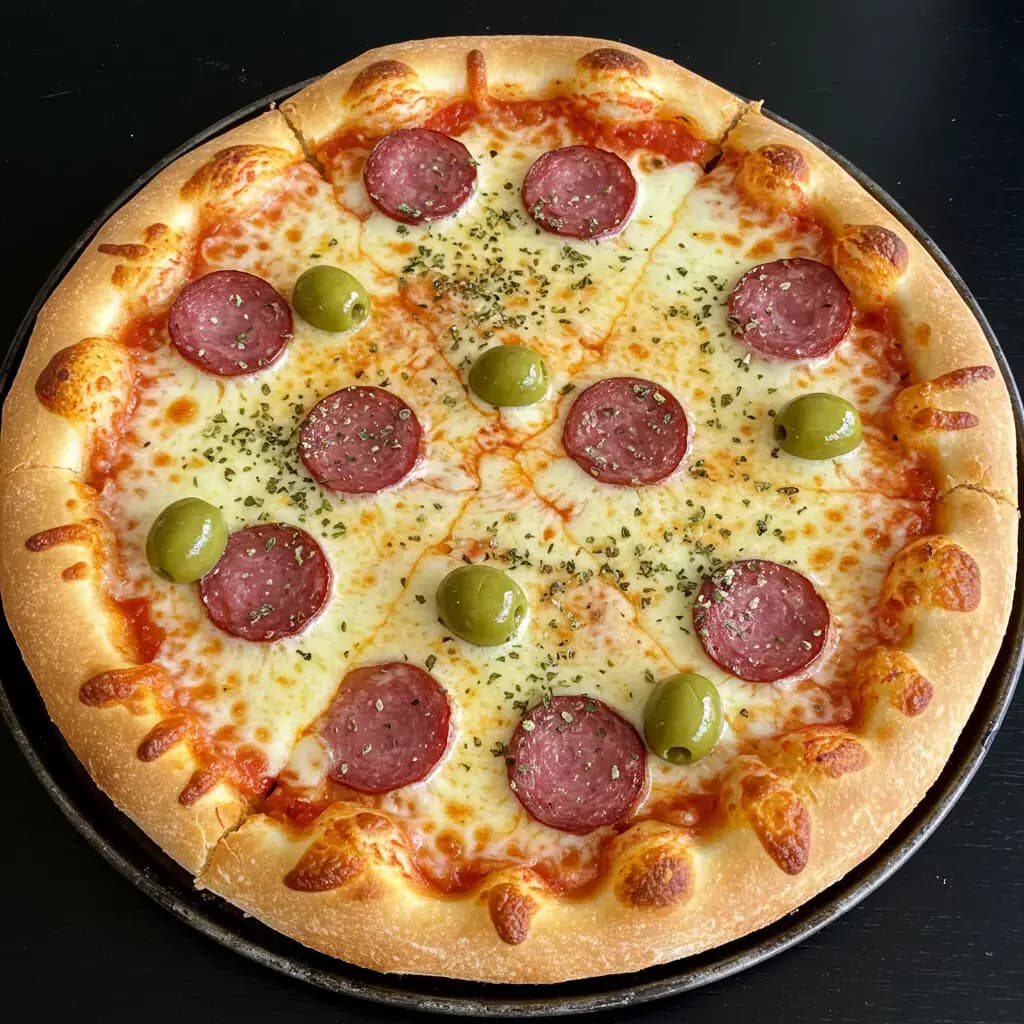 Receita de Pizza Pãozinho