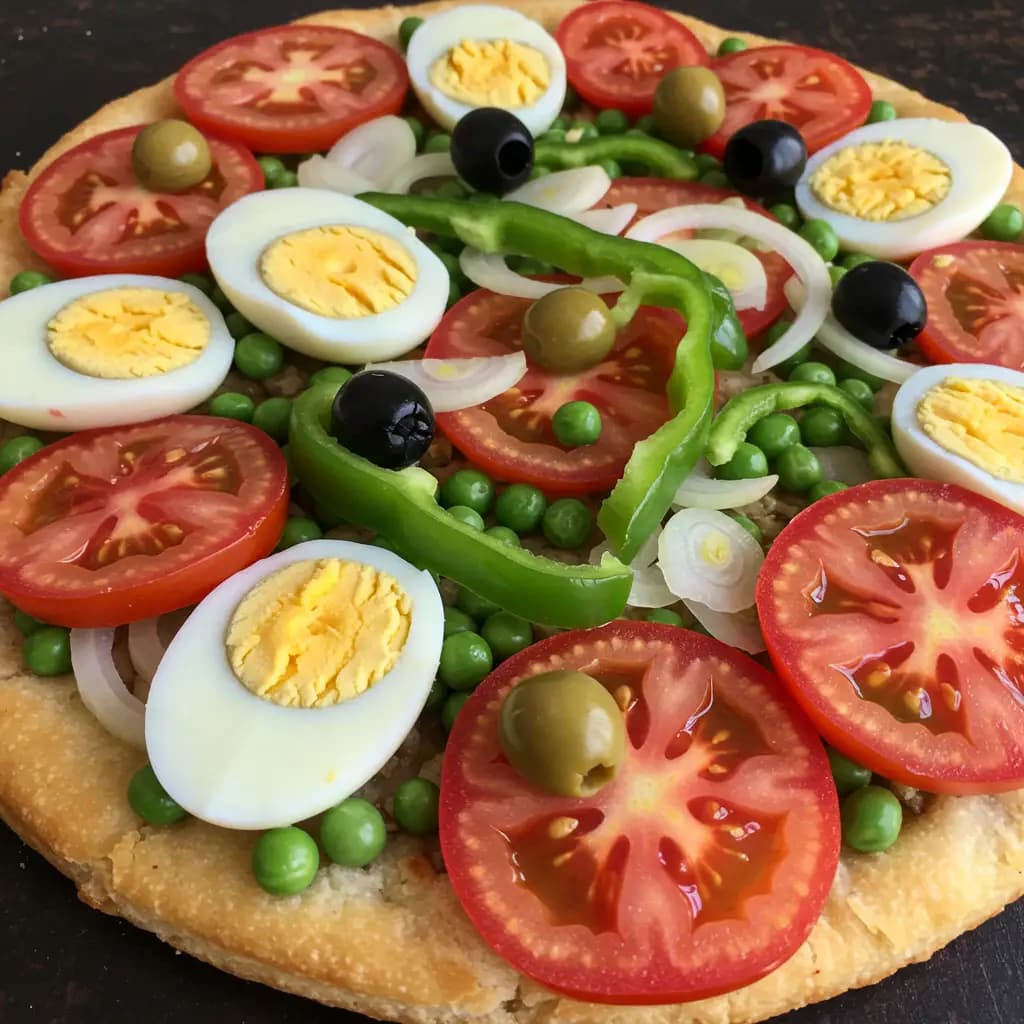 Receita de Pizza Portuguesa