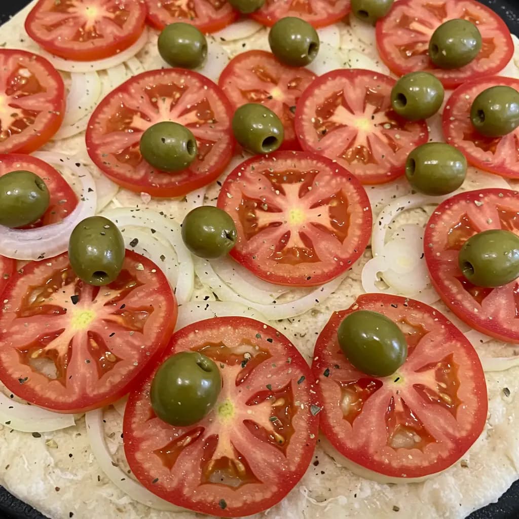 Receita de Pizza Portuguesa