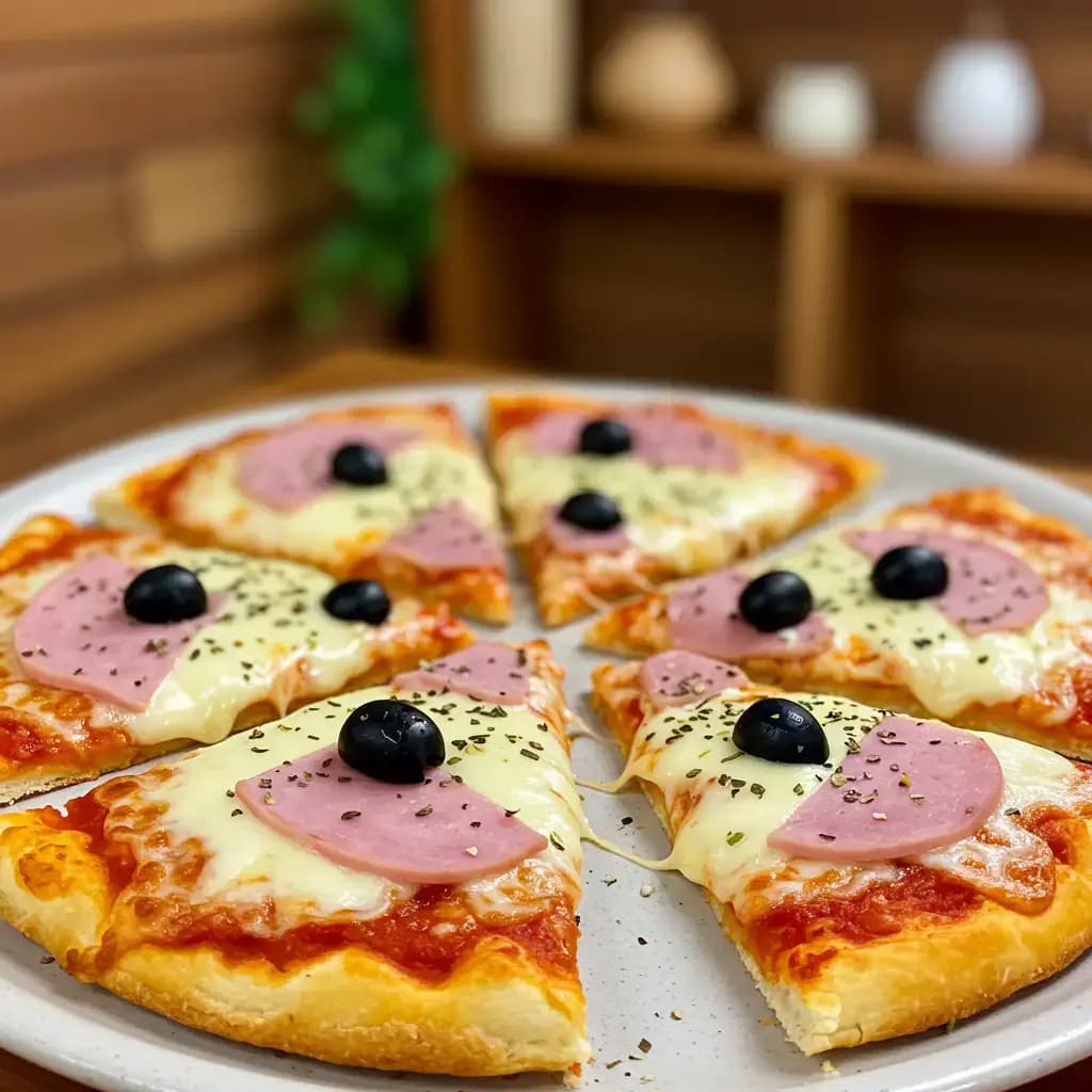 Receita de Pizza rápida para tarde