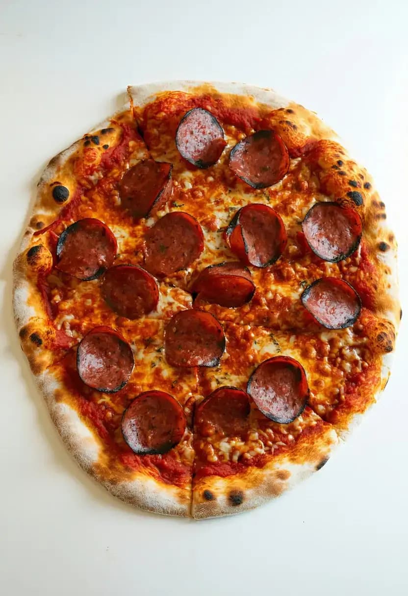 Receita de Pizza Tradicional de Calabresa