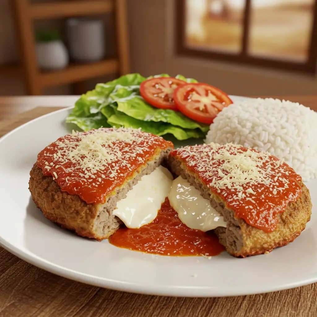 Receita de Polpetone recheado