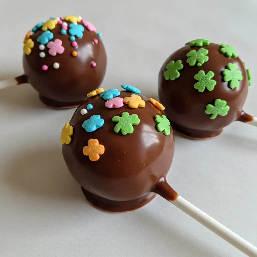 Receita de Pop Cakes de Chocolate