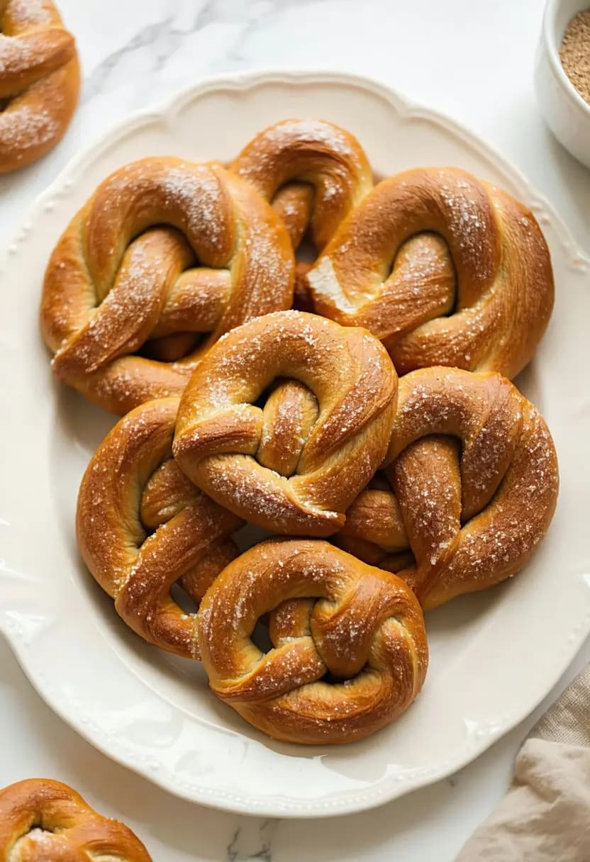 Receita de Pretzel Doce