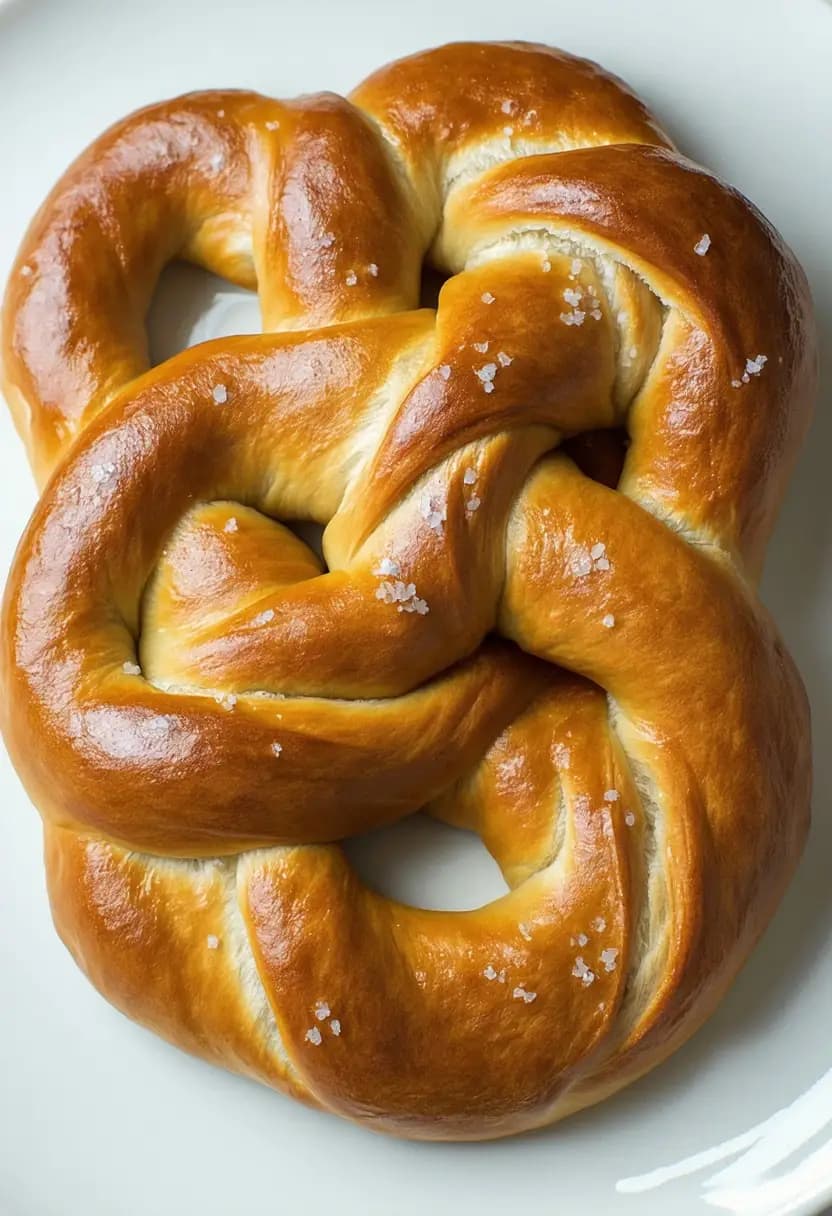 Receita de Pretzel Salgado Tradicional
