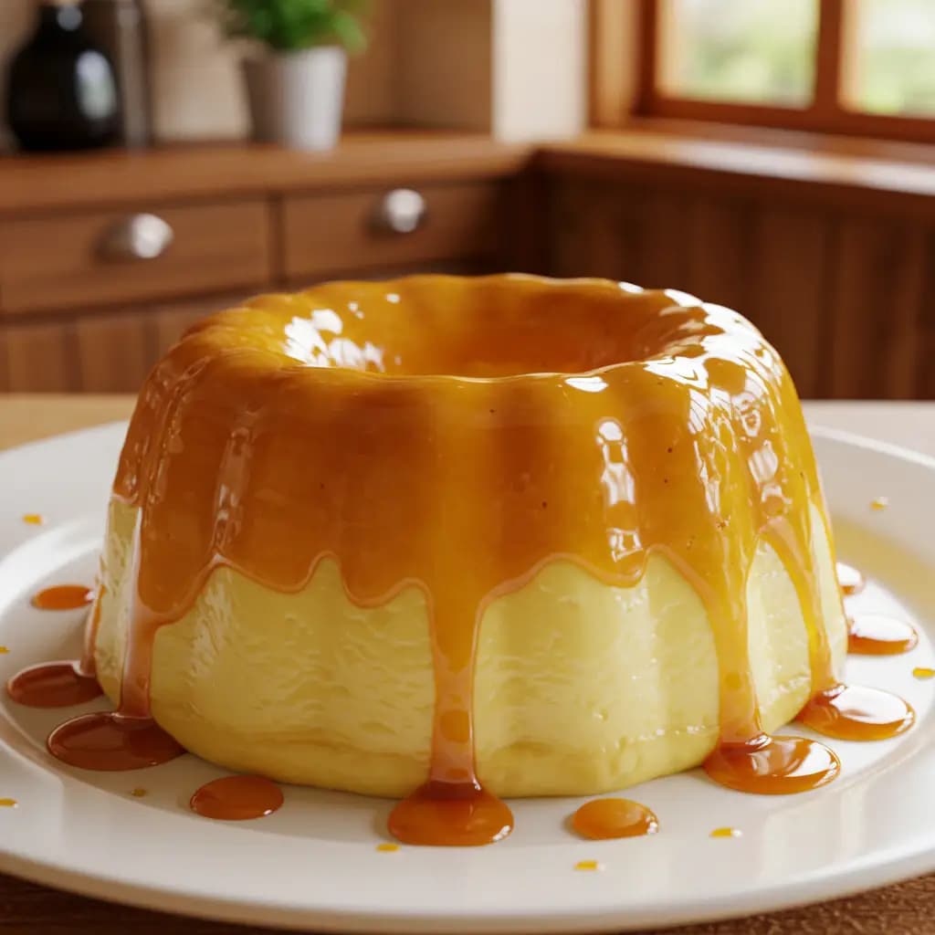 Receita de Pudim caseiro
