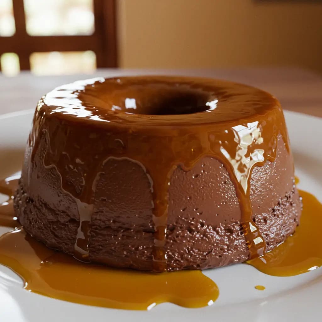 Receita de Pudim de chocolate