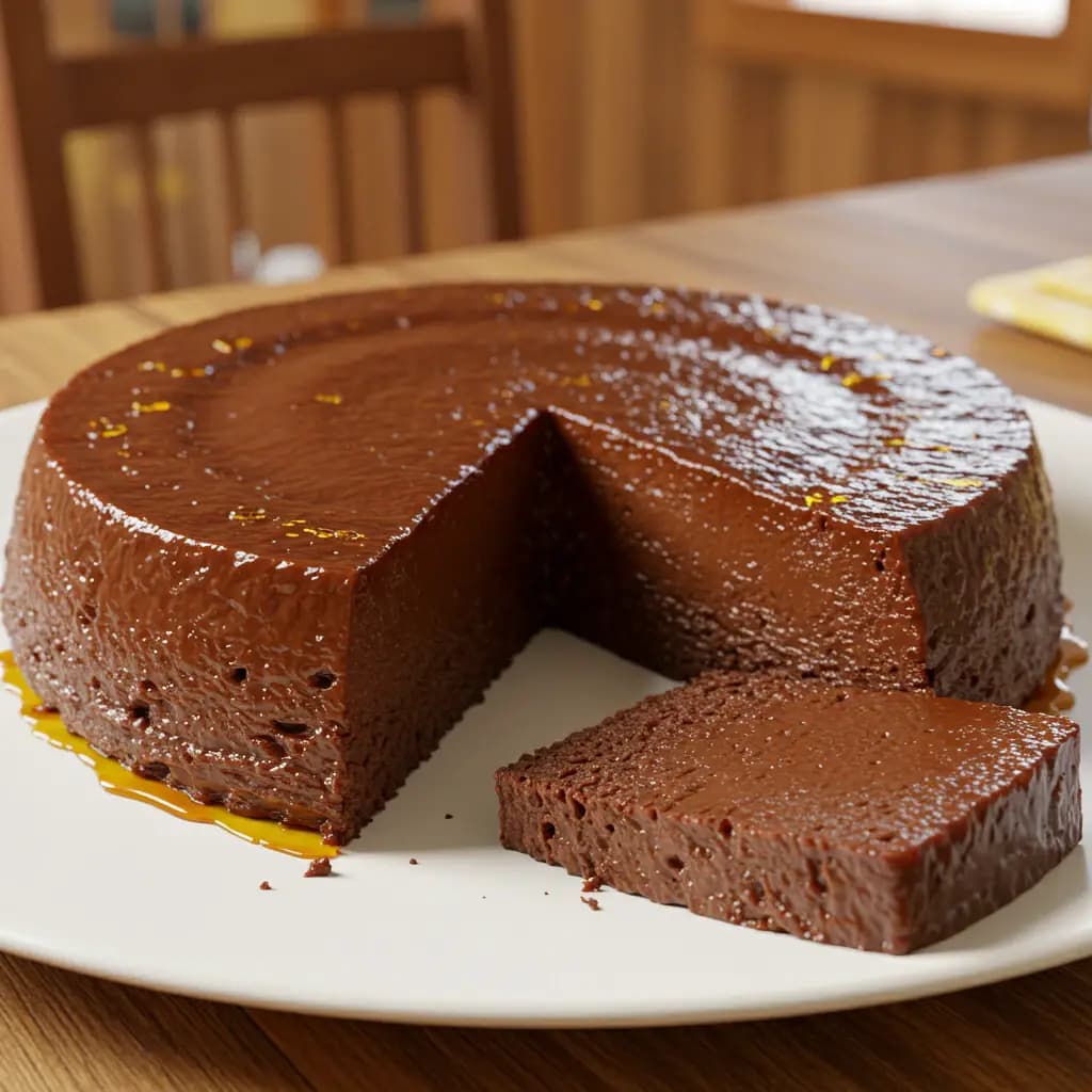 Receita de Pudim de Chocolate
