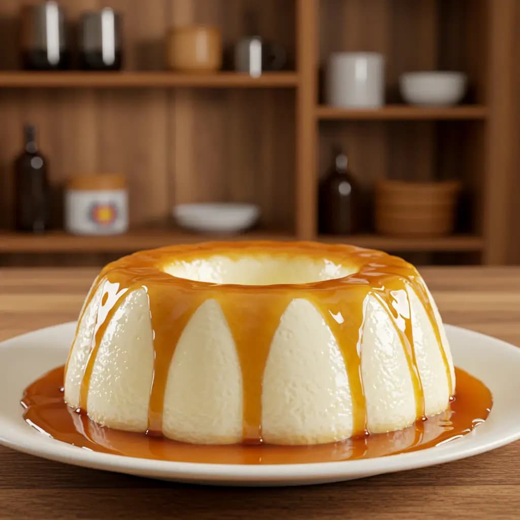 Receita de Pudim de claras