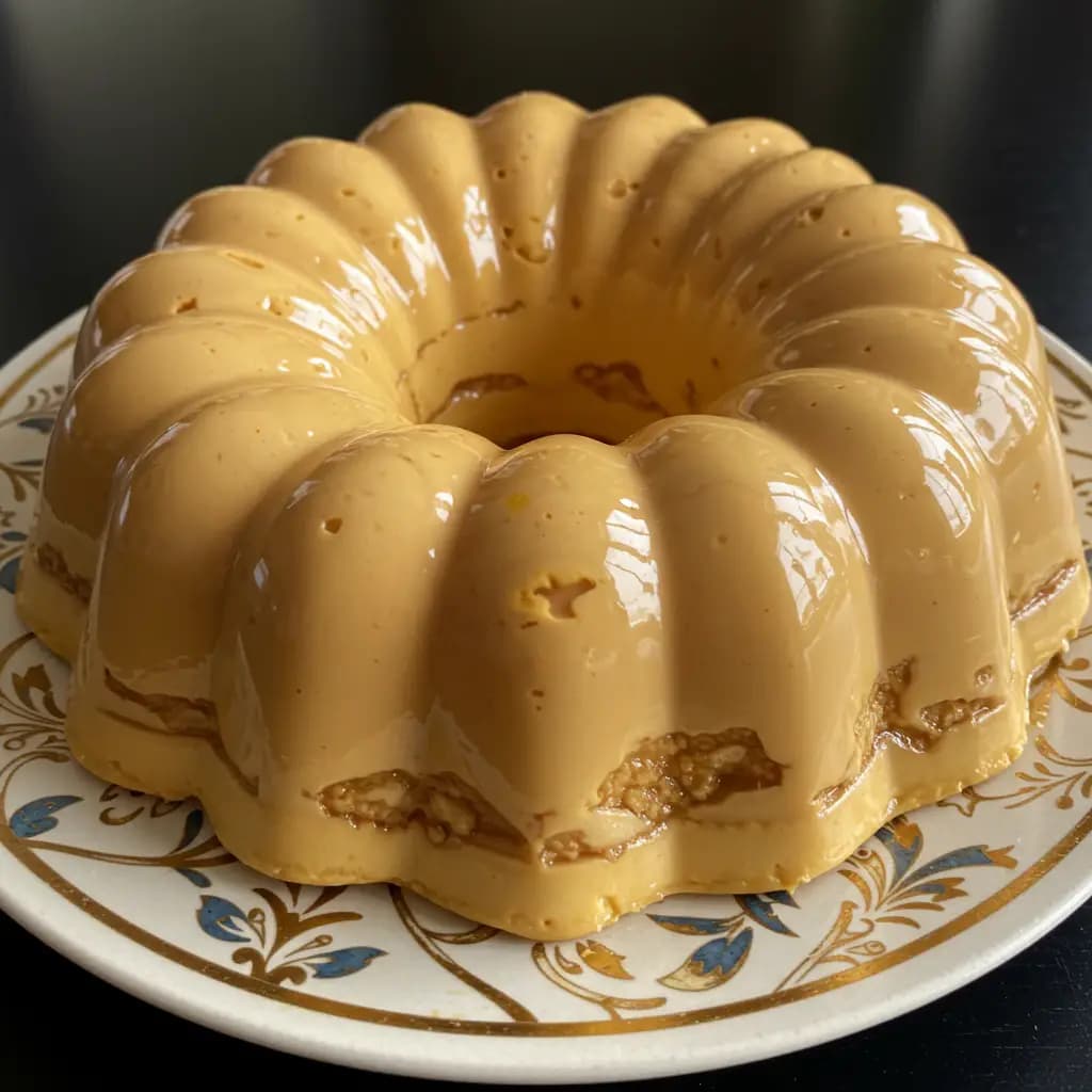 Receita de Pudim de Paçoca