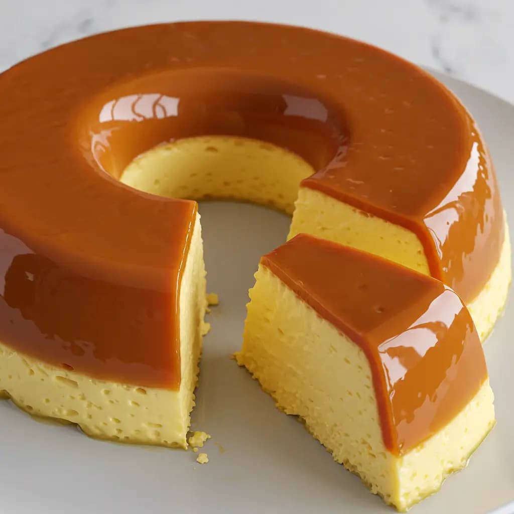 Receita de Pudim de padaria