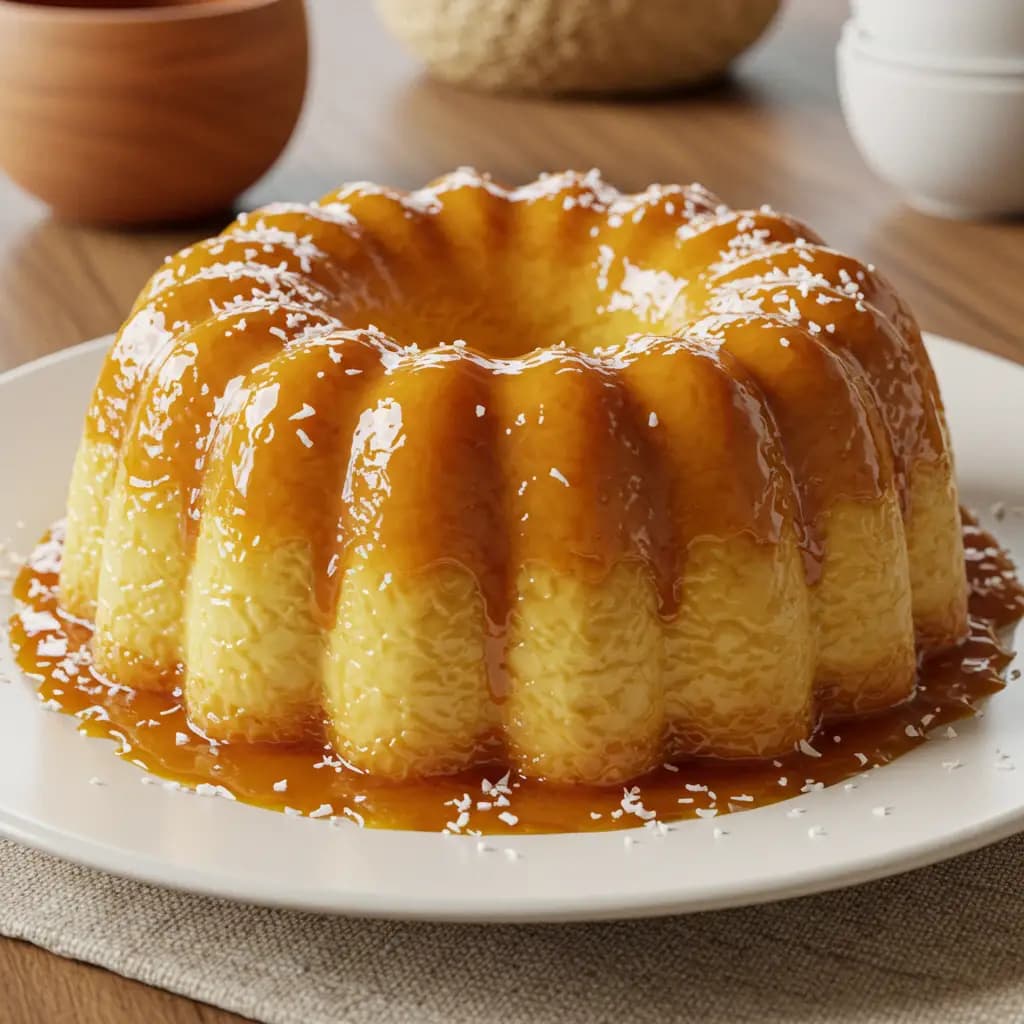 Receita de Pudim de pão