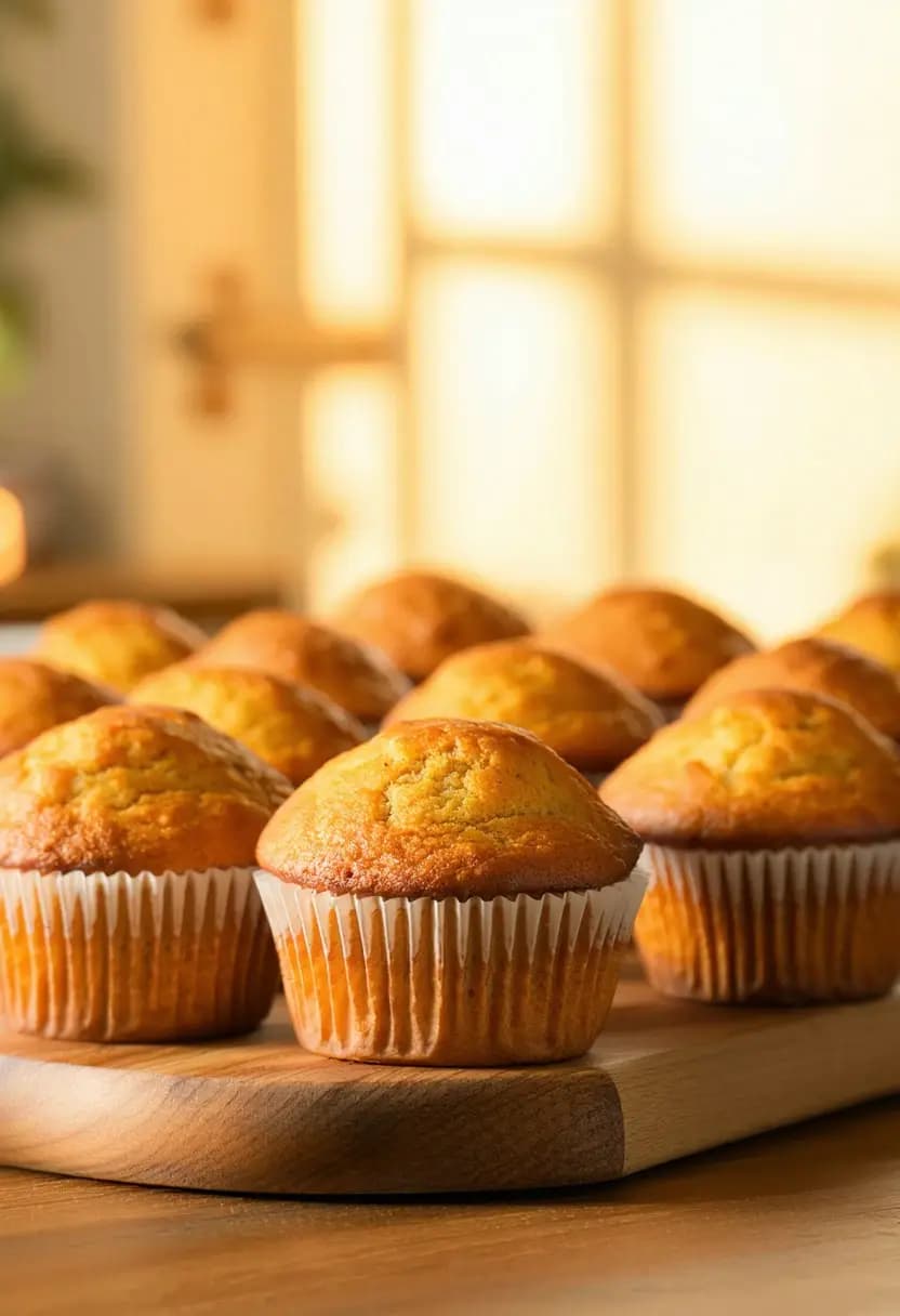 Receita de Muffins de Abóbora