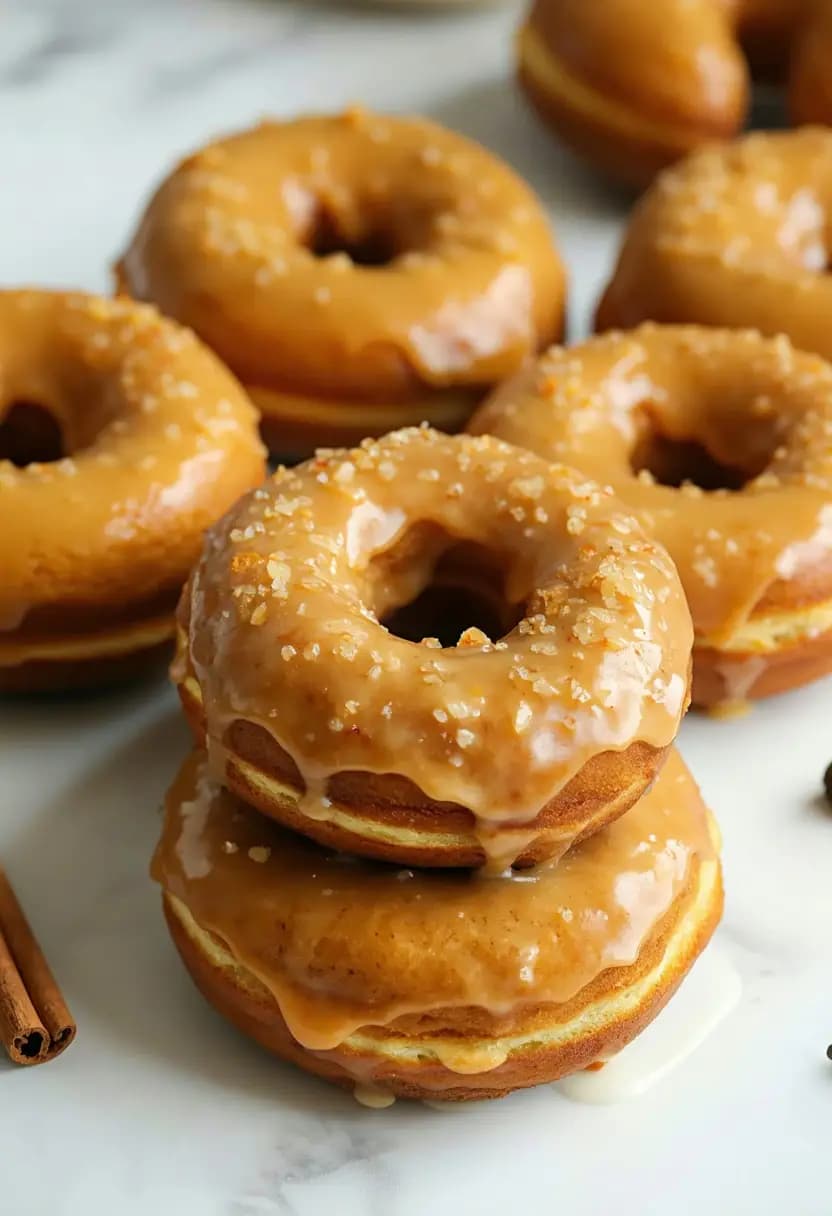 Receita de Donuts de Especiarias de Abóbora