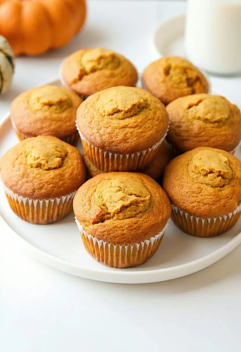 Receita de Muffins de Abóbora com Especiarias