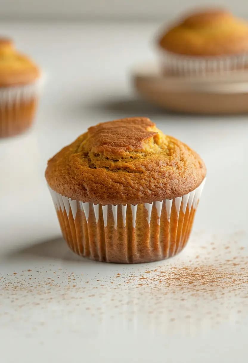 Receita de Muffins de Especiarias de Abóbora