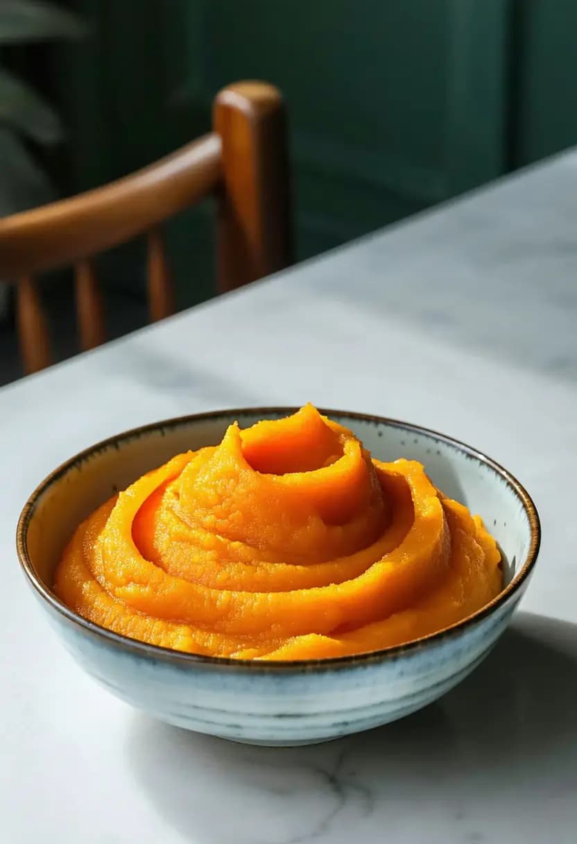 Receita de Purê de Batata Doce